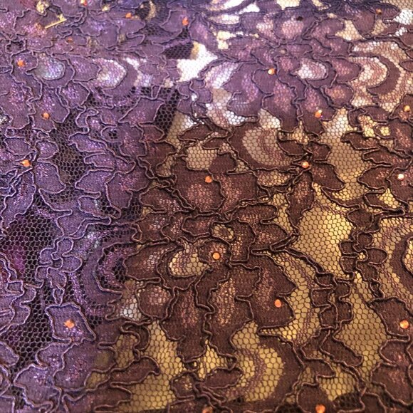 Ideas by Barbara Mother of the Bride Evening Dress Plump/Purple 5252--16 Size M - Picture 9 of 10